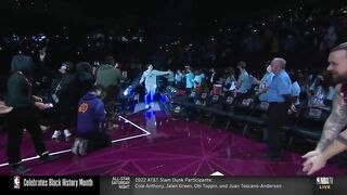 Team Durant - Players Introductions - 2022 NBA All-Star Practice