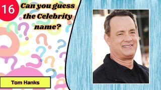 Guess The Celebrity Name- Celebrity Quiz- 30 Famous Celebrity- Quiz Time