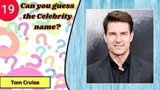 Guess The Celebrity Name- Celebrity Quiz- 30 Famous Celebrity- Quiz Time