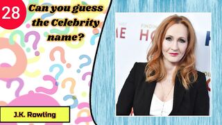 Guess The Celebrity Name- Celebrity Quiz- 30 Famous Celebrity- Quiz Time