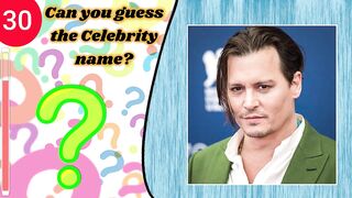 Guess The Celebrity Name- Celebrity Quiz- 30 Famous Celebrity- Quiz Time