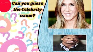 Guess The Celebrity Name- Celebrity Quiz- 30 Famous Celebrity- Quiz Time