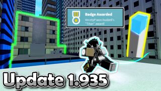 ROBLOX Parkour | New Update 1.935 Summary. [Titan Badge, Improved Tutorials & More!]