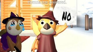 PHENNA DOESN'T LIKE OWLS!! (Roblox Piggy) #Shorts