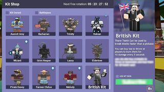 If British People had a Roblox Bedwars Kit