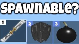 Are These SECRET Leaked Items Spawnable (Roblox Bedwars)