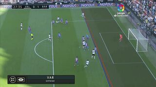 Resumen de Valencia CF vs FC Barcelona (1-4)