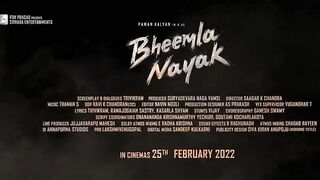 Bheemla Nayak Official Trailer | Pawan Kalyan, Rana Daggubati | Trivikram | SaagarKChandra | ThamanS