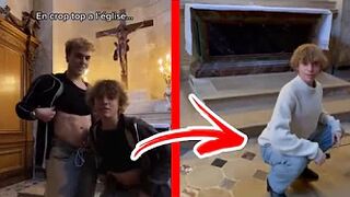 BENJAMIN LEDIG "S’EXCUSE" EN FAISANT UN TWERK DANS UNE ÉGLISE !!! *EXCLU*