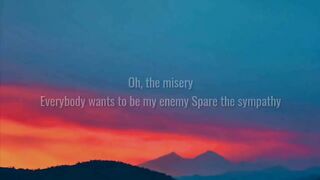 Imagine Dragons & jid - Enemy (Lyrics) "Oh the misery,everybody wants to be my enemy" [TikTok Song]