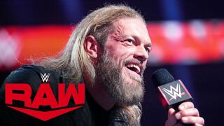 Edge issues an open challenge for WrestleMania 38: Raw, Feb. 21, 2022