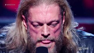 Edge issues an open challenge for WrestleMania 38: Raw, Feb. 21, 2022