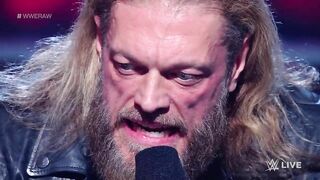 Edge issues an open challenge for WrestleMania 38: Raw, Feb. 21, 2022