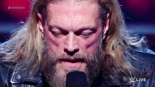 Edge issues an open challenge for WrestleMania 38: Raw, Feb. 21, 2022