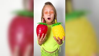 The Best Emoji Challenge Tutorial | Yummy Fruits + More Shorts Compilation Videos by AnnaKova