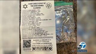 Antisemitic flyers found in Huntington Beach and Newport Beach neighborhoods | ABC7