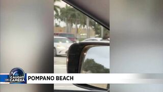 Dirt bike riders stop traffic in Pompano Beach