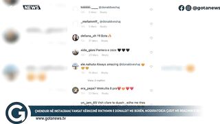 Çmenduri në Instagram/ Fansat kërkojnë rikthimin e Donaldit me Borën, moderatorja çudit