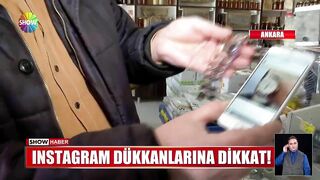 Instagram dükkanlarına dikkat!