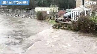 Storm Franklin: Brits told ‘do NOT travel today’ as 400 homes evacuated & train stations underwater