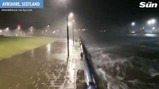 Storm Franklin: Brits told ‘do NOT travel today’ as 400 homes evacuated & train stations underwater