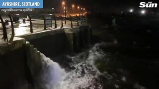 Storm Franklin: Brits told ‘do NOT travel today’ as 400 homes evacuated & train stations underwater