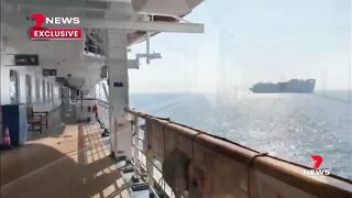 Australian-based cruise ships still stranded overseas as international air travel resumes | 7NEWS