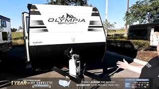 Highland-Ridge Olympia Sport 19BH Travel Trailer Tour with Matt’s RV Reviews