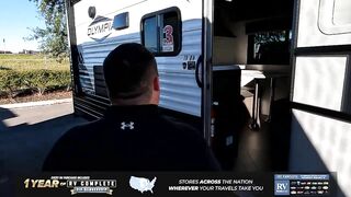 Highland-Ridge Olympia Sport 19BH Travel Trailer Tour with Matt’s RV Reviews