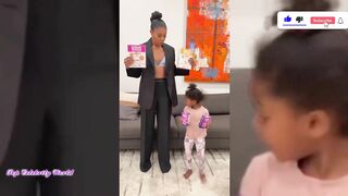 Gabrielle Union and her daugther Kaavia James Union Wade do the Beyonce Drop Challenge❤️????????