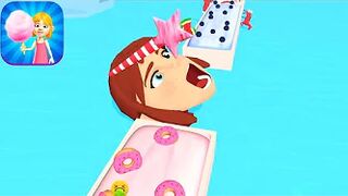 COTTON CANDY RUN 3D game HIGH SCORE CANDY???????????? Gameplay All Levels Walkthrough iOS Android New Game