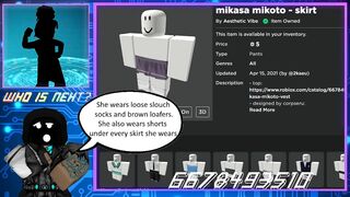 Misaka Mikoto Roblox Avatar