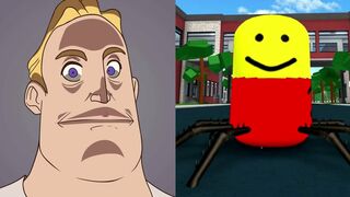 Mr Incredible Becoming Uncanny Animation (You see this Roblox animal:) Roblox Despacito Spider