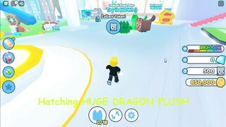 HUGE DRAGON PLUSH in Pet Simulator X !