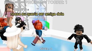 História roblox || A menina q fez um teste com os seus amigos! part 2