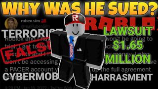 Why Was Ruben Sim SUED By Roblox?