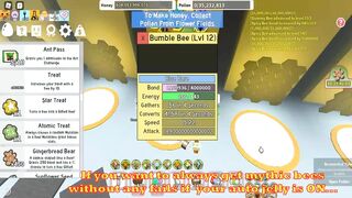 How To Get Mythic Bees Only Using RJs Without Failing (ROBLOX Bee Swarm Simulator)