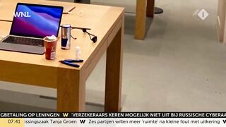 Politieoptreden tijdens gijzeling Apple Store was ‘topklasse’: ‘Buitenland is er jaloers op’