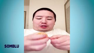 CRAZY Junya1gou Funny TikToks ( EATING FRUIT CHALLENGE )