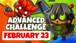 BTD6 Advanced Challenge | No Need To Micro | February 23, 2022