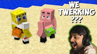 PATRICK START TWERKING - Minecraft Meme Mutahar Laugh Compilation By AWE Loop