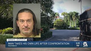 Palm Beach man takes own life after police confrontation