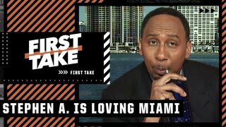 Stephen A. is vibin' in South Beach ???????????? | First Take