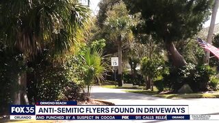 Ormond Beach residents find antisemitic flyers in driveway