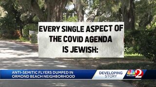 Ormond Beach residents say anti-Jewish flyers dropped on their street