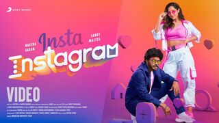 Insta Instagram Music Video | Naksha Saran | Sandy Master | Leo | Karthik | Tamil Pop Songs 2022