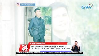 Recent Instagram stories ni Kapuso actress Carla Abellana, pinag-uusapan | 24 Oras