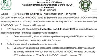 New Travel Advisory For Pakistan | Travel To Pakistan | Good News About PCR Test