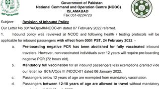 New Travel Advisory For Pakistan | Travel To Pakistan | Good News About PCR Test