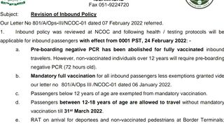 New Travel Advisory For Pakistan | Travel To Pakistan | Good News About PCR Test